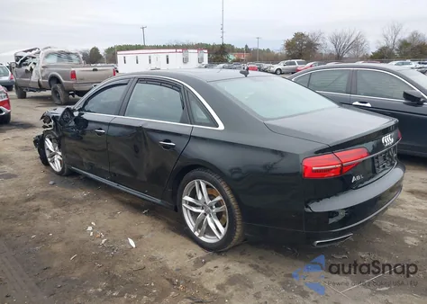 2017 Audi A8 L 3.0T z USA, uszkodzony, nr VIN WAU44AFD1HN020467